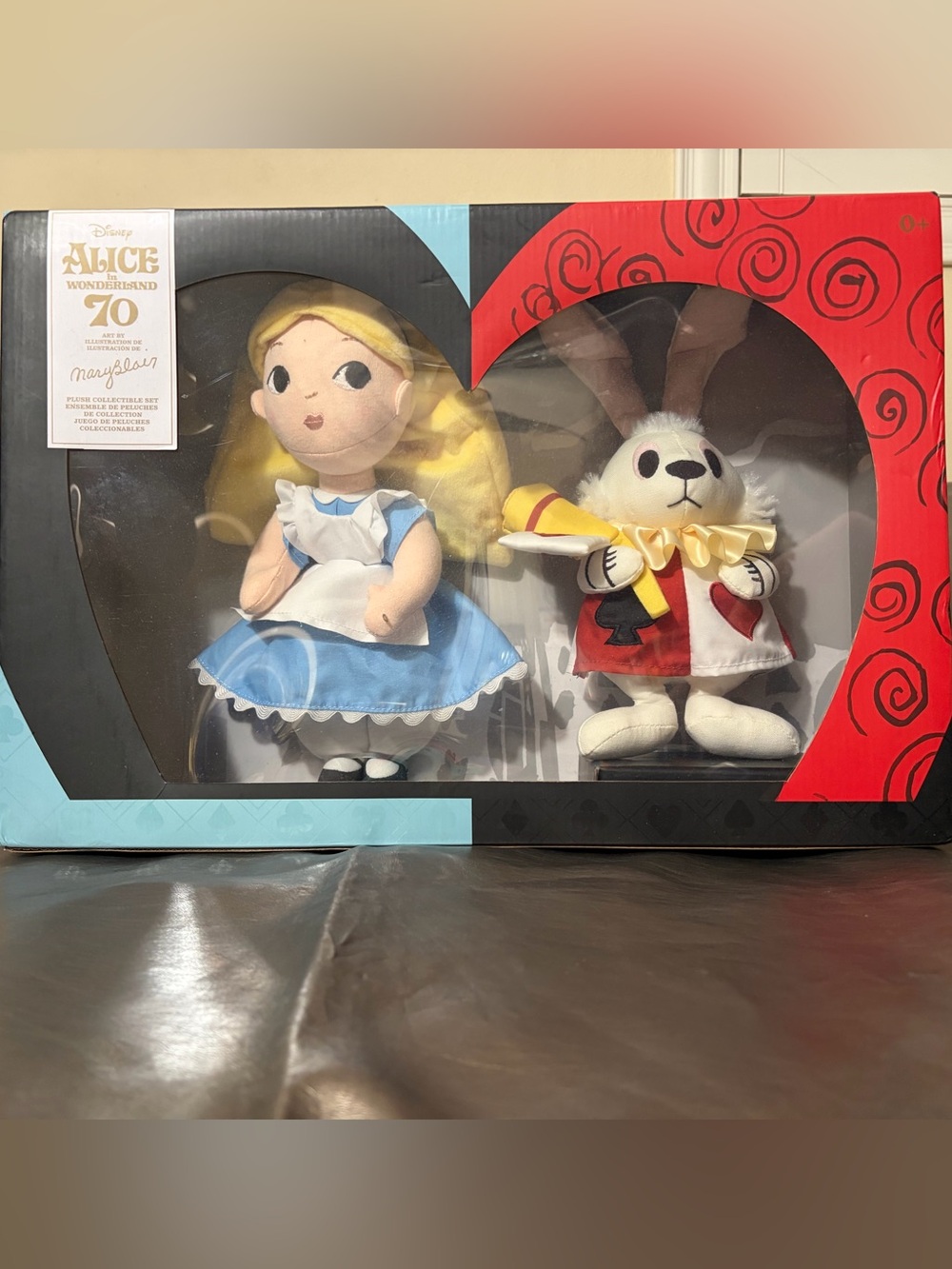 Mary Blair Disney Alice in Wonderland 70th Anniversary Collectible Plush Set-NWT